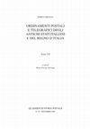 Research paper thumbnail of Enrico Melillo, Ordinamenti postali e telegrafici degli antichi Stati italiani e del regno d'Italia, tomo VII, a cura di Bruno Crevato-Selvaggi (2001)