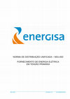 Research paper thumbnail of NORMA DE DISTRIBUIÇÃO UNIFICADA – NDU-002 FORNECIMENTO DE ENERGIA ELÉTRICA EM TENSÃO PRIMÁRIA