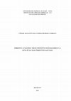 Research paper thumbnail of DIREITO À SAÚDE: NEOCONSTITUCIONALISMO E A EFICÁCIA DOS DIREITOS SOCIAIS