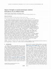 Research paper thumbnail of Impact of drought on seasonal monoterpene emissions from Quercus ilex in southern France