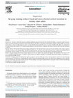 Research paper thumbnail of Qi-Gong Training Reduces Basal and Stress-Elicited Cortisol Secretion in Healthy Older Adults