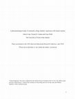 Research paper thumbnail of A phenomenological study of community college students' experiences with mentor teachers