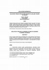 Research paper thumbnail of Geleceğe yönelik projelerin senaryo planlama tekniği ile analizi / Analysis of projects towards future by scenario planning technique