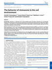 Research paper thumbnail of The behavior of clomazone in the soil environment