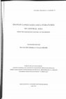 Research paper thumbnail of “Revolutionary Springtimes: Reading Soviet Persian Poetry, from Ghazal to Lyric,” in Iranian Languages and Literatures of Central Asia: From the Eighteenth Century to the Present, ed. Matteo De Chiara and Evelin Grassi (Paris: Association pour l’Avancement des Études Iraniennes, 2015), 273-305.