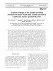 Research paper thumbnail of Trophic ecology of the gopher rockfish Sebastes carnatus inside and outside of central California marine protected areas