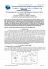 Research paper thumbnail of Development of Low Cost Soil Moisture Sensor for Drip Irrigation System