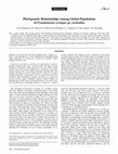 Research paper thumbnail of Phylogenetic Relationships Among Global Populations of Pseudomonas syringae pv. actinidiae