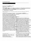 Research paper thumbnail of The npgA/ cfwA gene encodes a putative 4'-phosphopantetheinyl transferase which is essential for penicillin biosynthesis in Aspergillus nidulans