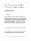 Research paper thumbnail of The Arrangement of the Tetrarchs and Quadriga