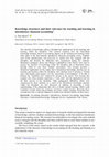 Research paper thumbnail of Knowledge structures and their relevance for teaching and learning in introductory financial accounting 1