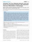 Research paper thumbnail of Antibodies Trap Tissue Migrating Helminth Larvae and Prevent Tissue Damage by Driving IL-4Rα-Independent Alternative Differentiation of Macrophages