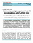 Research paper thumbnail of International Journal of Fisheries and Aquaculture Effect of varying stocking density of bottom feeder fish Cirrhinus mrigala and Cyprinus carpio on growth performance and fish yield in polyculture system