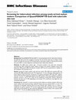 Research paper thumbnail of Screening for tuberculosis infection among newly arrived asylum seekers: Comparison of QuantiFERON<sup>®</sup>TB Gold with tuberculin skin test