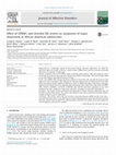 Research paper thumbnail of Effect of OPRM1 and stressful life events on symptoms of major depression in African American adolescents