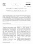 Research paper thumbnail of Thermal dimensional behavior of dental ceramics