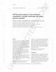 Research paper thumbnail of CYP1A2 polymorphisms in slow melatonin metabolisers: a possible relationship with autism spectrum disorder?