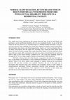 Research paper thumbnail of Normal sleep duration, but increased time in bed in individuals with profound/severe intellectual disability who live in a residential setting