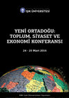 Research paper thumbnail of YENİ ORTADOĞU: TOPLUM, SİYASET VE EKONOMİ KONFERANSI