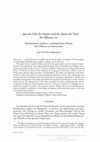 Research paper thumbnail of D. Rippmann "... dass die Erde die Mutter und die Sonne der Vater der Pflanzen ist“. Bartholomaeus Anglicus’ enzyklopädisches Wissen über Pflanzen im Solarzeitalter, in: MIÖG, 123/2, 2015, p. 341-370