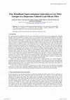 Research paper thumbnail of Flat, Broadband Supercontinuum Generation at Low Pulse Energies in a Dispersion-Tailored Lead-Silicate Fibre