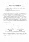 Research paper thumbnail of Dominant causes of linewidth in DFB fiber lasers