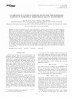 Research paper thumbnail of CALIBRATION OF A PASSIVE SAMPLING DEVICE FOR TIME-INTEGRATED SAMPLING OF HYDROPHILIC HERBICIDES IN AQUATIC ENVIRONMENTS