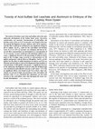 Research paper thumbnail of Toxicity of acid-sulphate soil leachate and aluminium to the embryos and larvae of Australian bass (Macquaria novemaculeata) in estuarine water