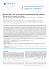 Research paper thumbnail of Kynurenic Acid levels in cerebrospinal fluid from patients with Alzheimer's disease or dementia with lewy bodies