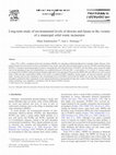 Research paper thumbnail of Long-term study of environmental levels of dioxins and furans in the vicinity of a municipal solid waste incinerator