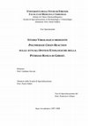 Research paper thumbnail of Studio Virologico Mediante Polymerase Chain Reaction Sulle Attuali Ipotesi Etiologiche Della Pitiriasi Rosea DI Gibert