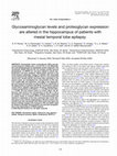 Research paper thumbnail of Glycosaminoglycan levels and proteoglycan expression are altered in the hippocampus of patients with mesial temporal lobe epilepsy