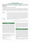 Research paper thumbnail of Hypersensitivity reactions to carboplatin and cisplatin in non-small cell lung cancer