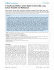 Research paper thumbnail of A Stochastic Markov Chain Model to Describe Lung Cancer Growth and Metastasis