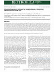 Research paper thumbnail of Differential Responses to Hunting in Two Sympatric Species of Brocket Deer ( Mazama americana and M. nana )