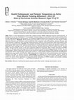 Research paper thumbnail of Health professionals’ and patients’ perspectives on pelvic floor muscle training adherence- 2011 ICS State-of-the-Science Seminar research paper IV of IV