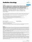 Research paper thumbnail of A phase I radiation dose-escalation study to determine the maximal dose of radiotherapy in combination with weekly gemcitabine in patients with locally advanced pancreatic adenocarcinoma