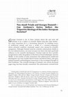 Research paper thumbnail of Two Amali Triads and Georges Dumézil— Can Jordanes's Getica Reflect the Tripartite Ideology of the Indo-European Societies?, in: Sensus Historiae, 2, (2011), 1, pp.  51-62.