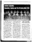 Research paper thumbnail of Insistent Musicality: Balanchine, Cesbron, and the IU Spring Ballet 2001