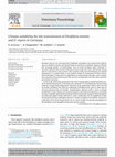 Research paper thumbnail of Climate suitability for the transmission of Dirofilaria immitis and D. repens in Germany