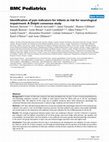 Research paper thumbnail of Identification of pain indicators for infants at risk for neurological impairment: a Delphi consensus study