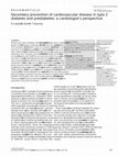 Research paper thumbnail of Secondary prevention of cardiovascular disease in different primary healthcare systems with and without pay-for-performance