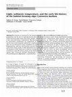 Research paper thumbnail of Light, sediment, temperature, and the early life-history of the habitat-forming alga Cystoseira barbata