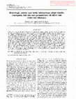 Research paper thumbnail of Hydrologic, abiotic and biotic interactions: plant density, windspeed, leaf size and groundwater all affect oak water use efficiency