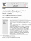 Research paper thumbnail of Insuficiencia cardiaca aguda en pacientes de 70 años o más: factores precipitantes de descompensación