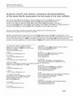 Research paper thumbnail of Acute-on-chronic liver failure: consensus recommendations of the Asian Pacific Association for the study of the liver (APASL)