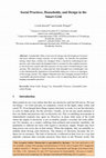 Research paper thumbnail of Social Practices, Households, and Design in the Smart Grid