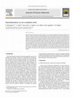 Research paper thumbnail of Nanoindentation on ion irradiated steels