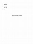 Research paper thumbnail of Islam in Western Europe