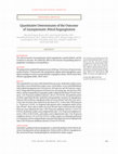 Research paper thumbnail of Quantitative Determinants of the Outcome of Asymptomatic Mitral Regurgitation